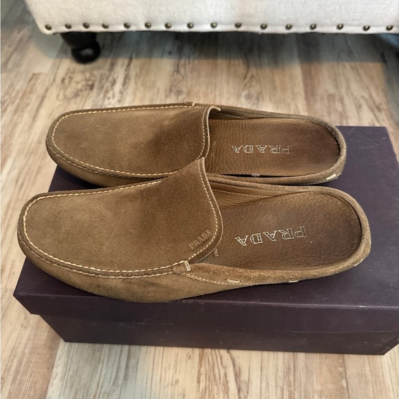 Prada Calzature Uomo Loafer Slip On Slides 7 - Picture 3 of 5